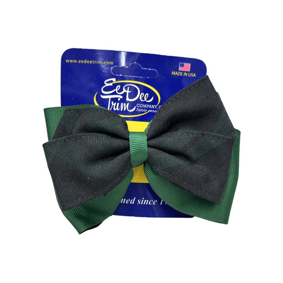 2 Layer Ribbon & Plaid Bow - P79 - Image 2