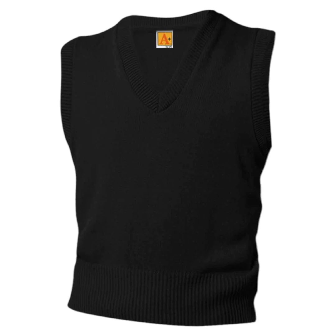A+ Adult Unisex V-Neck Sweater Vest - Image 5