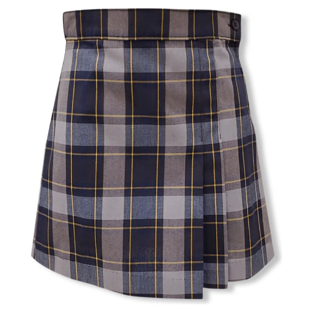 A+ - Girl's UD Skort (Scooter) - Plaid 57 - Plus Size - Image 4