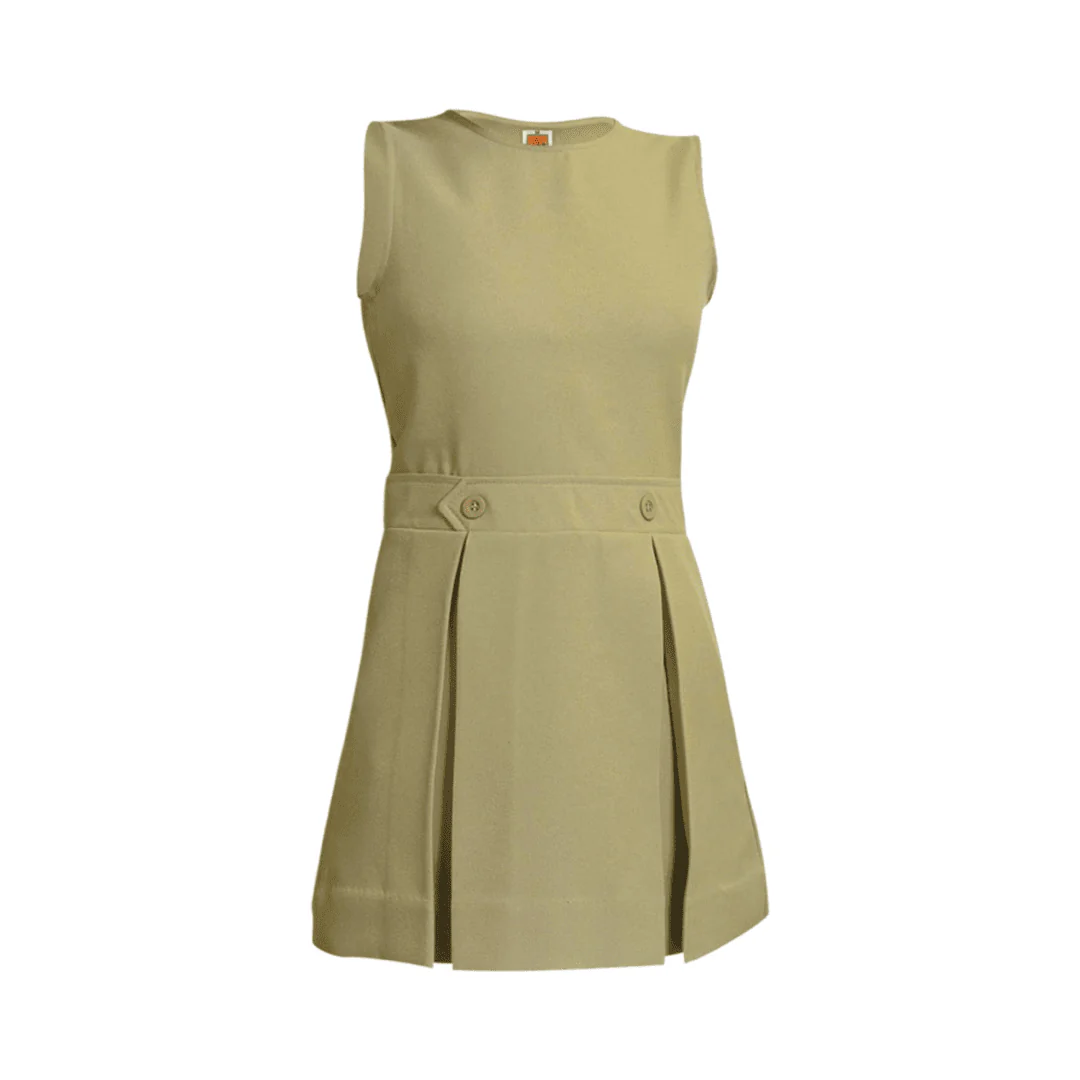 A+ Solid Jumper - Plus Size -  Khaki - Image 2
