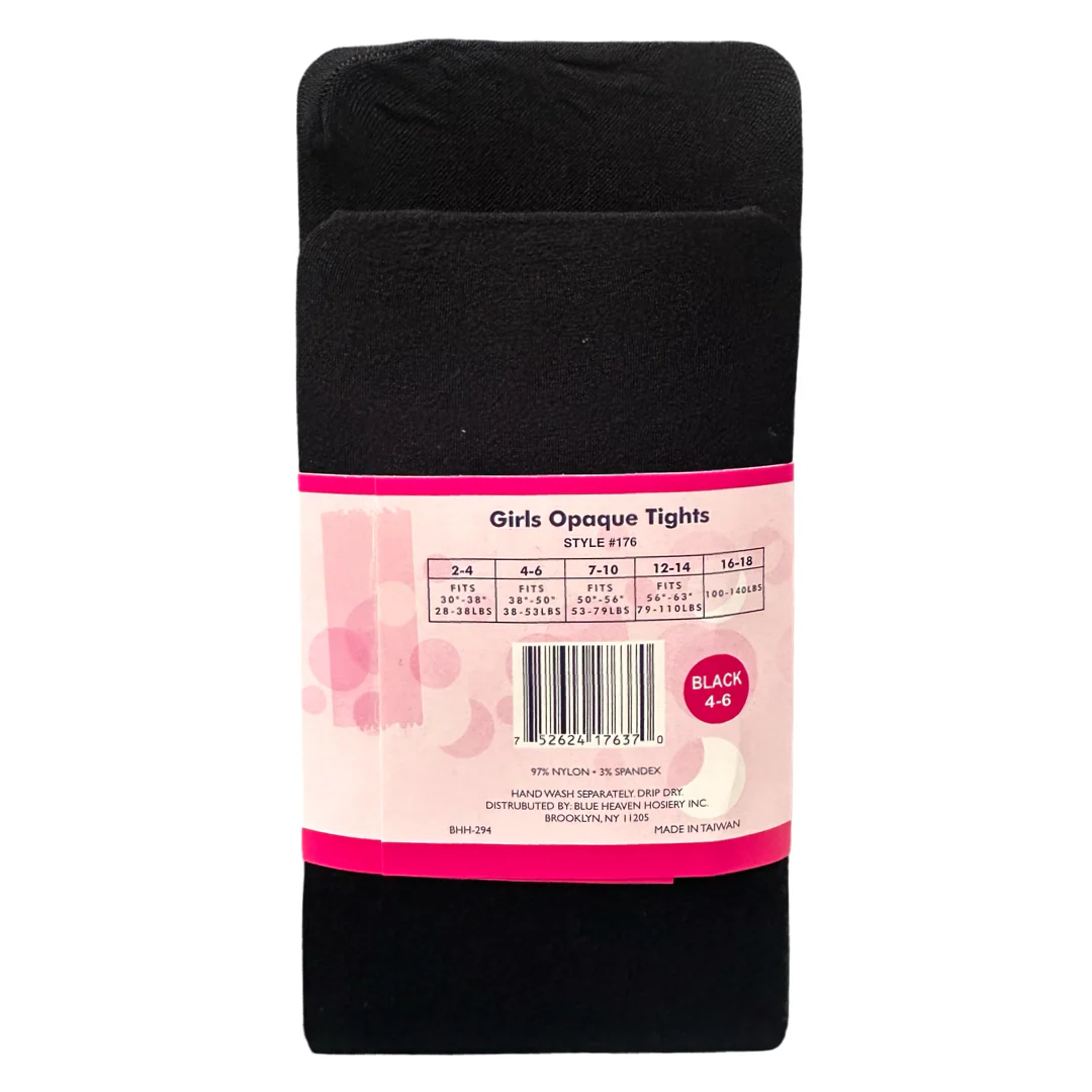 Mount Zion - Girls 2-Pack Tights w/ Spandex - Image 7