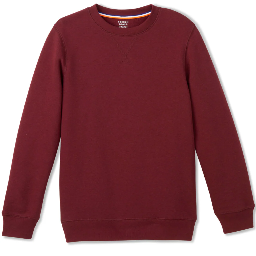 French Toast - Adult Co-Ed Crewneck Fleece Sweatshirt - Image 7