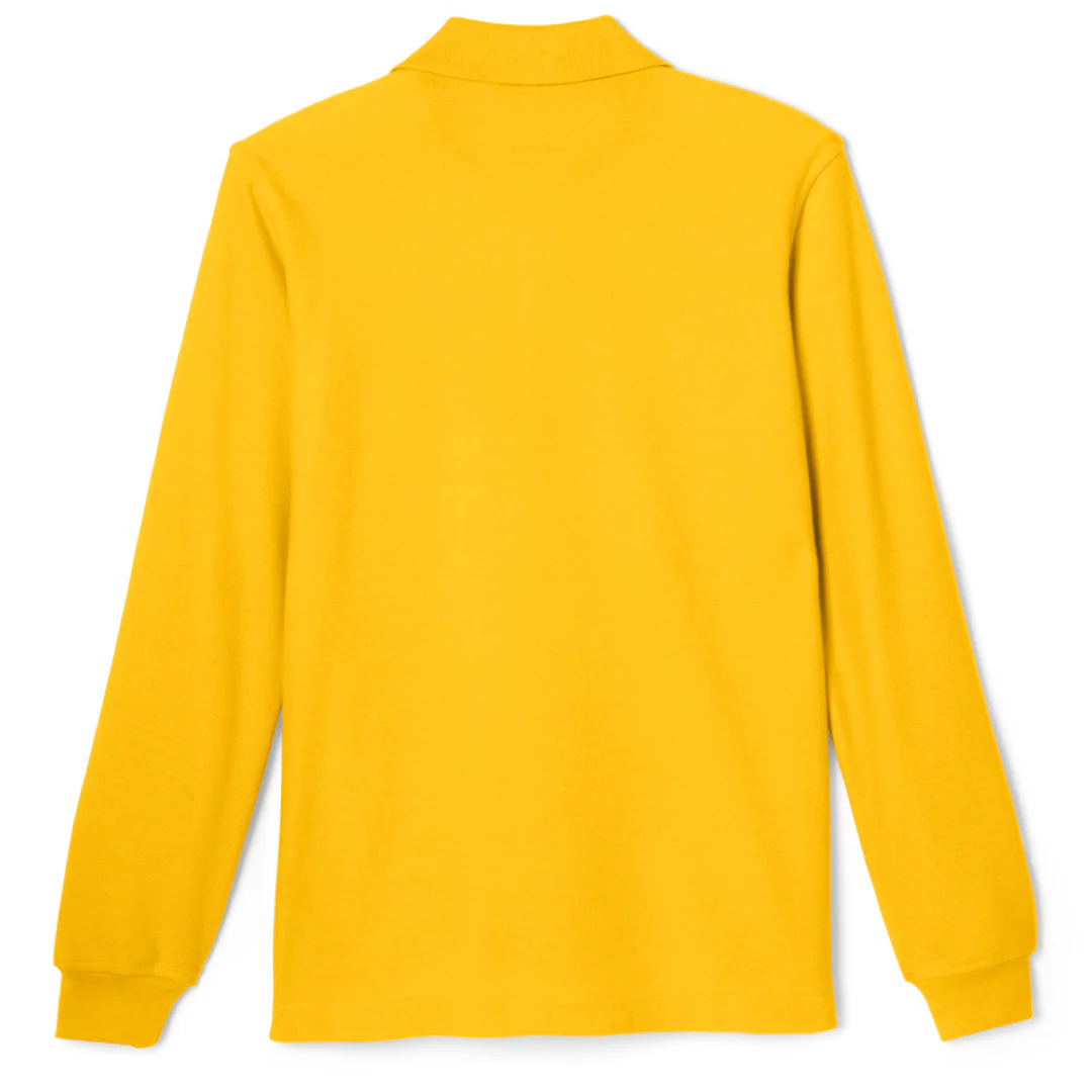 French Toast - Adult Long Sleeve Piqué Polo - Image 20