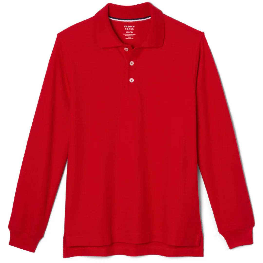 French Toast - Adult Long Sleeve Piqué Polo - Image 21