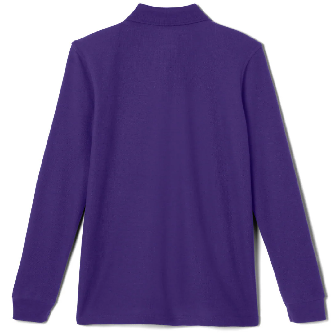 French Toast - Adult Long Sleeve Piqué Polo - Image 24