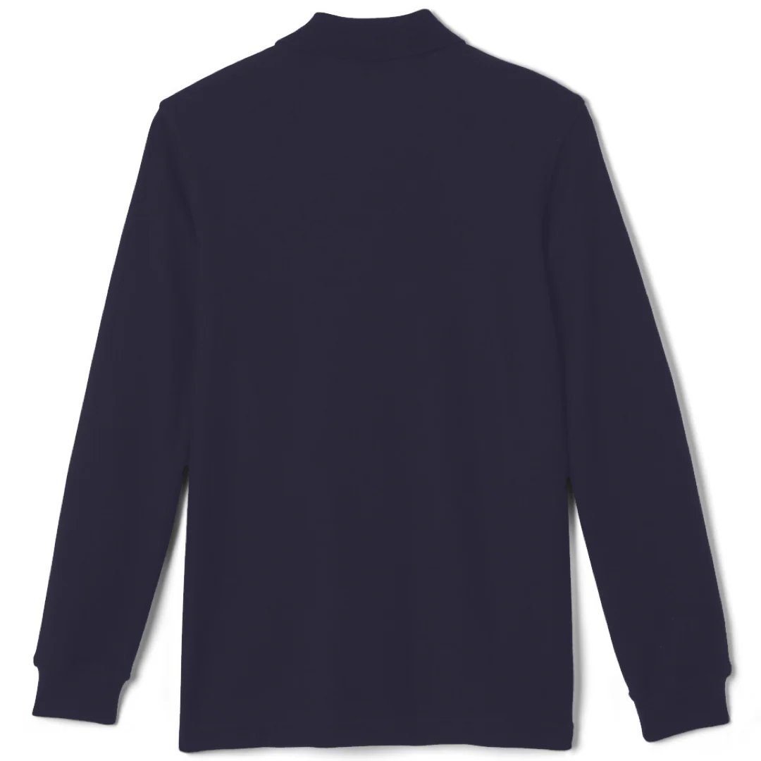 French Toast - Adult Long Sleeve Piqué Polo - Image 6