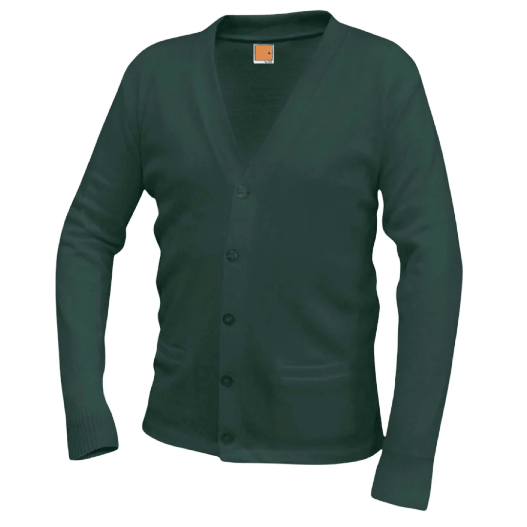 Adult Unisex V-Neck Cardigan - Image 7