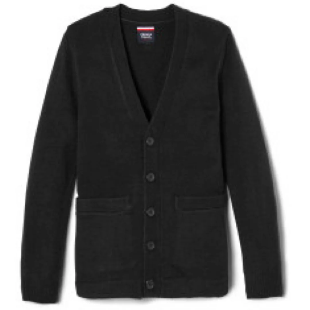 Anti-Pill V-Neck Cardigan Sweater - Image 3
