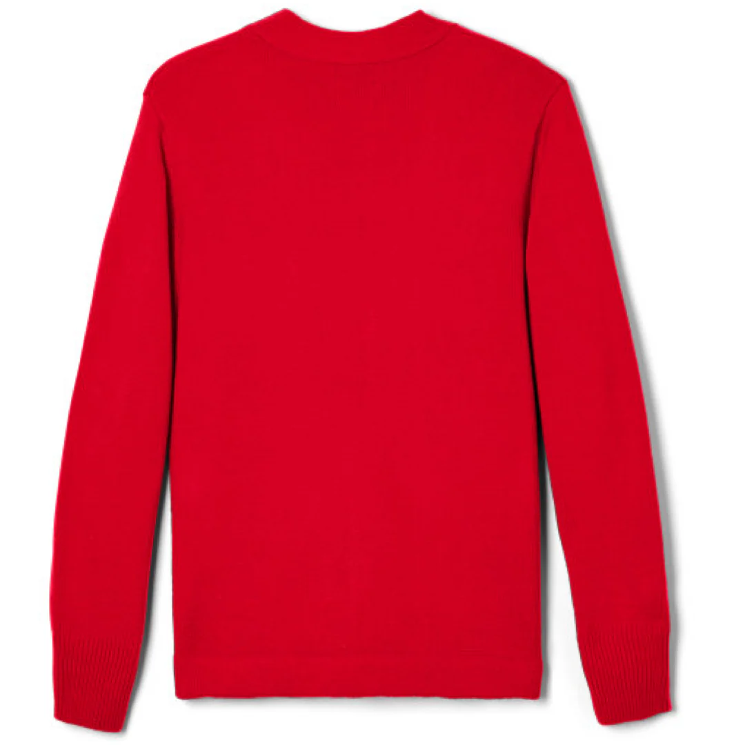 French Toast - Adult Anti-Pill V-Neck Cardigan Sweater - Image 4