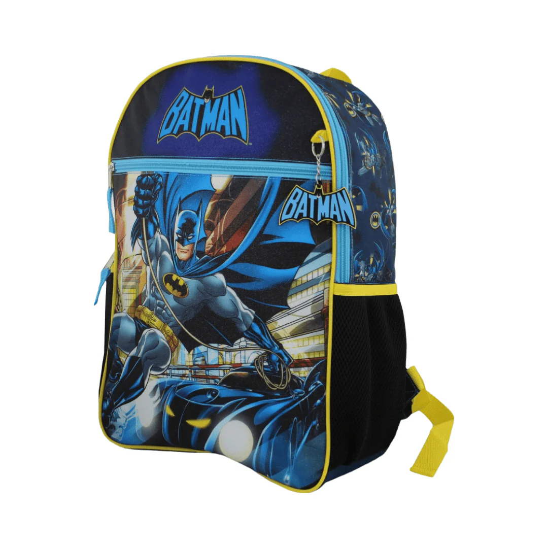 Batman 5 pc Large Backpack - Image 2