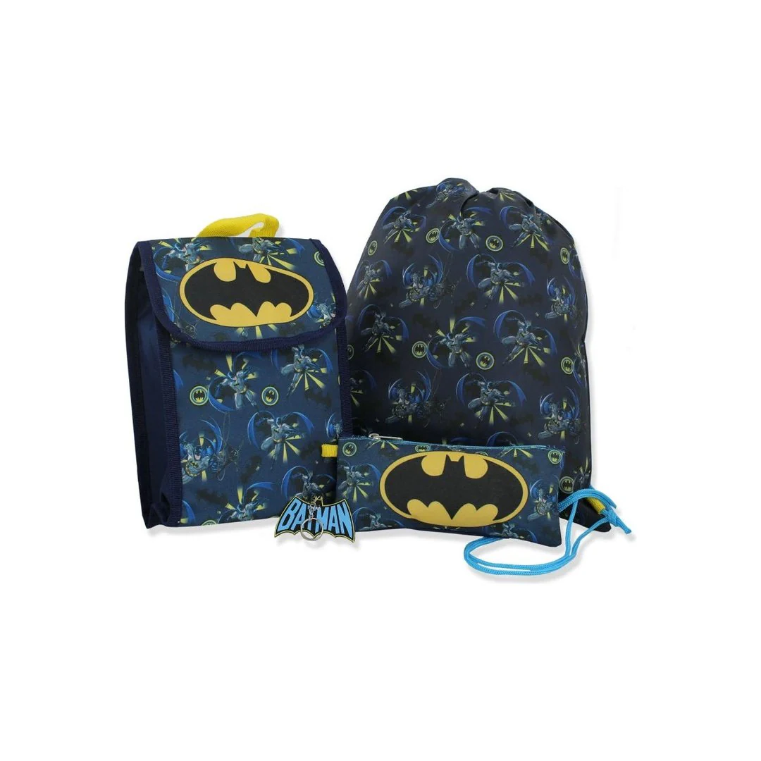 Batman 5 pc Large Backpack - Image 4