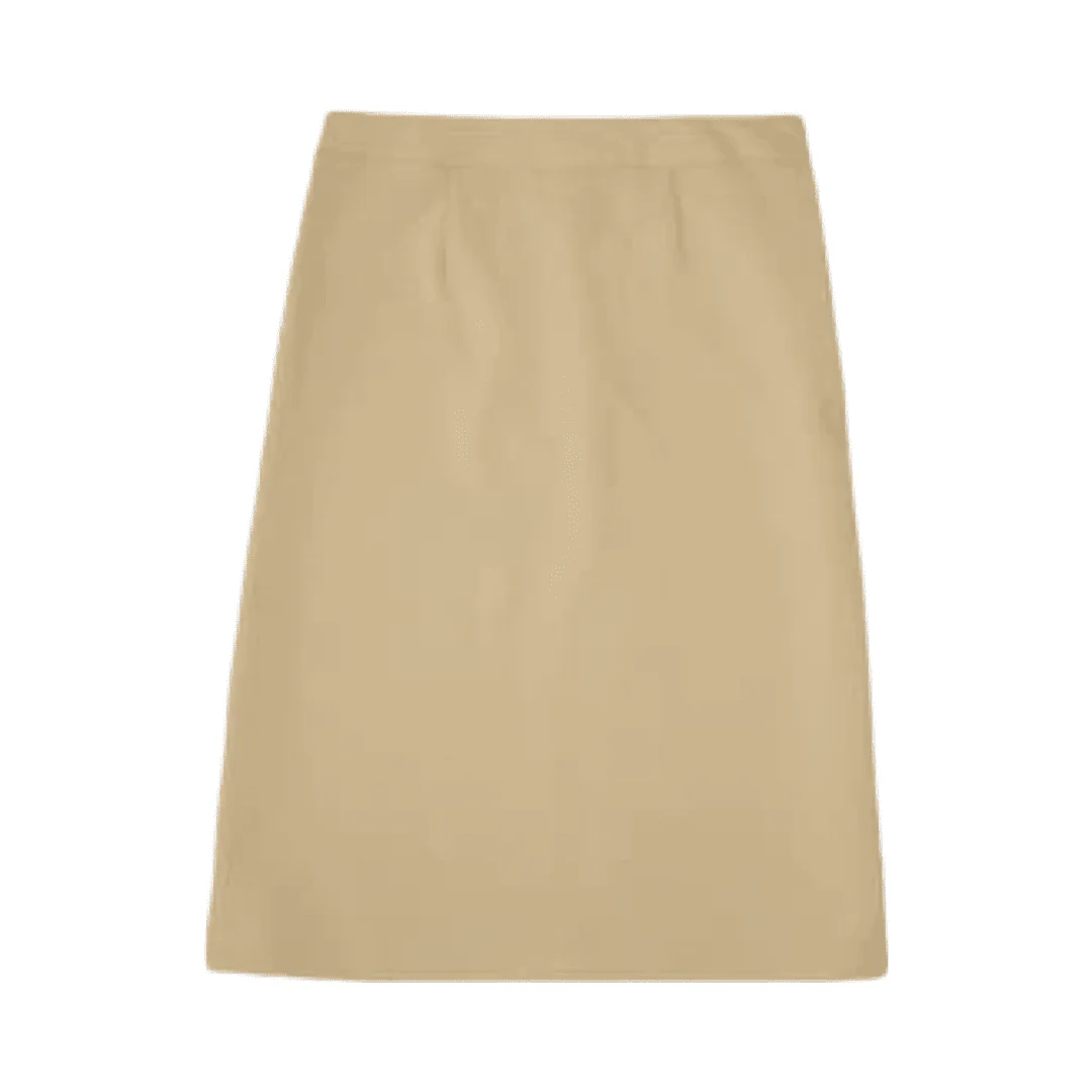 Below The Knee Kick Pleat Skirt - Image 4