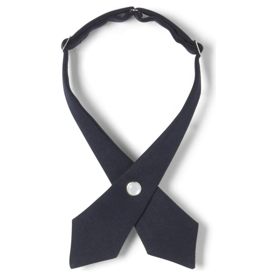Berea Junior Academy - Girl's Crossover Tie - One Size - Navy - K - 5