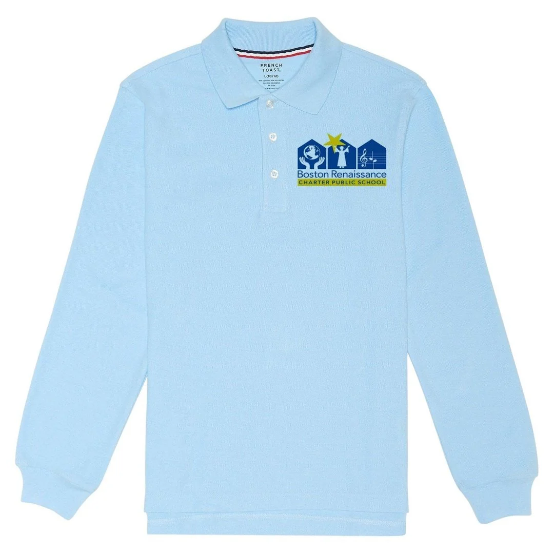 Boston Renaissance Charter Long Sleeve Polo Husky Kids