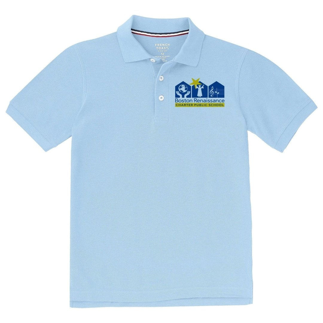 Boston Renaissance -Short Sleeve Polo-Husky Kids- Embroidered