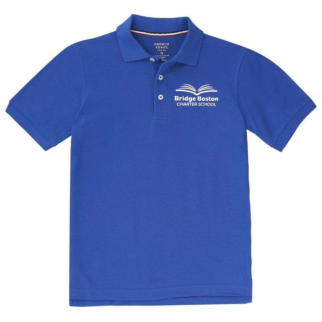 Bridge Boston Short Sleeve Royal Polo - Husky Kids