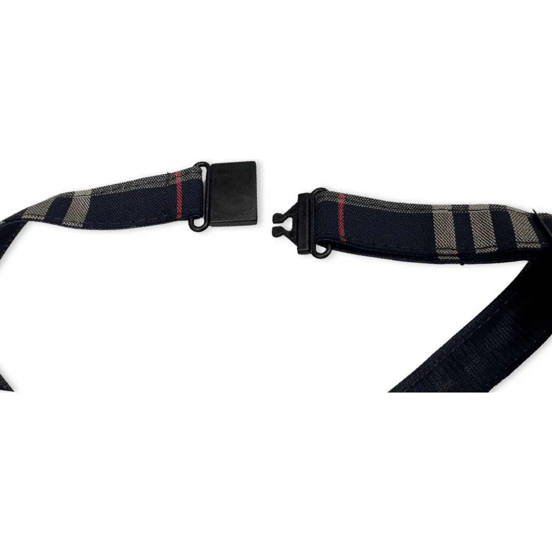 Brockton Area SDA - Boy's Plaid Pre-Tied Tie w/ Neck Strap - Image 3