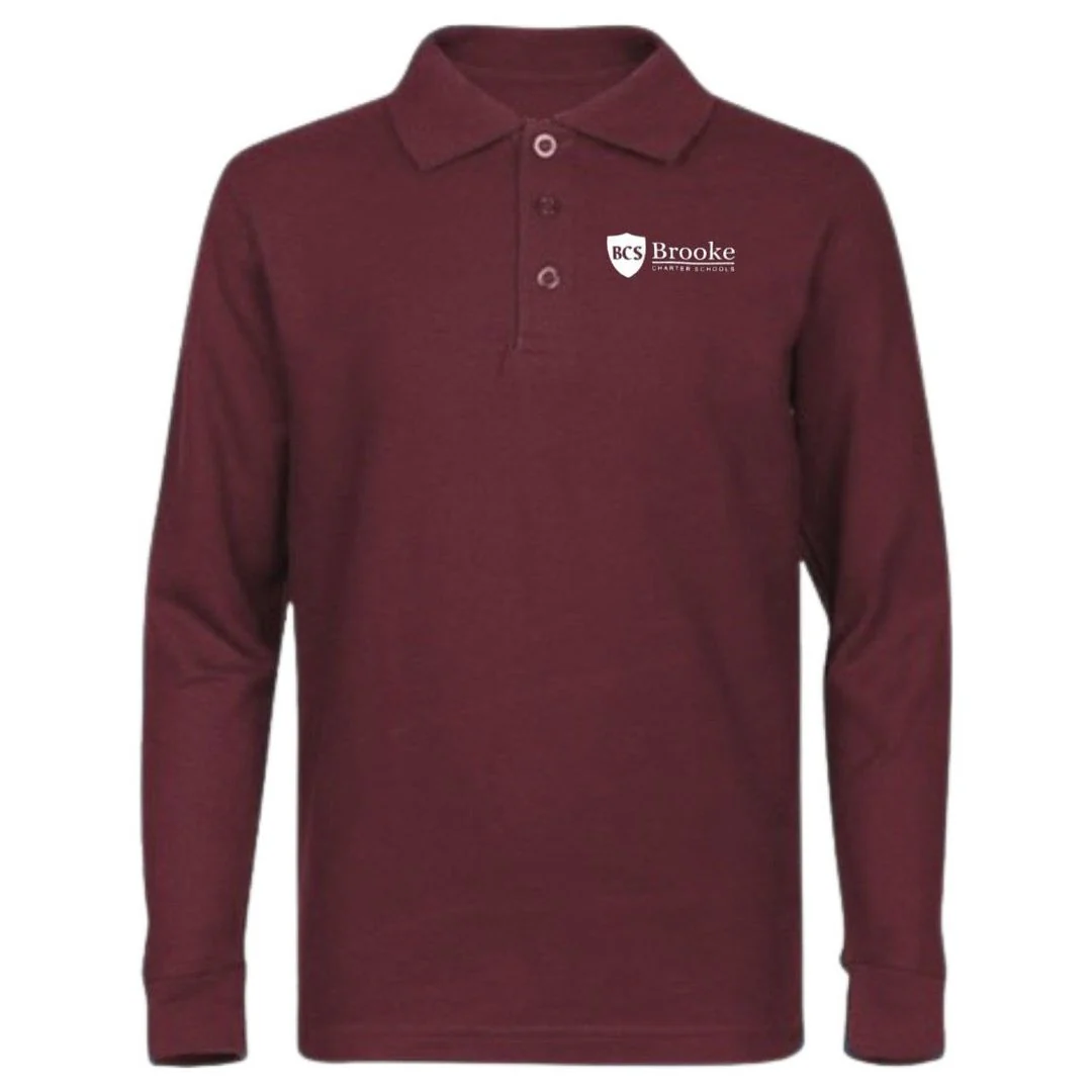 Brooke Charter Long Sleeve Polo - Adult