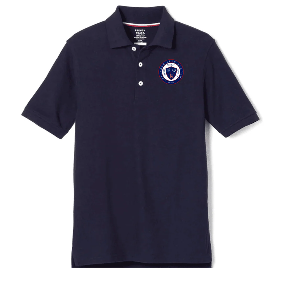 Carlsbad Prep Academy -  Co-Ed Adult Short Sleeve Pique Polos - Image 5