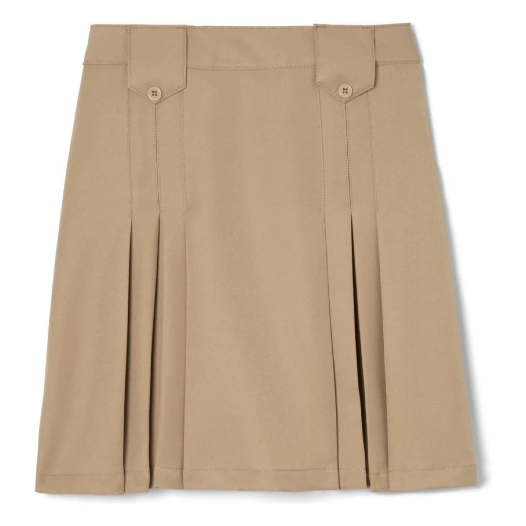 Carlsbad Prep Academy - Girl's Pleated Skirt To The Knee - Plus Size - Image 4