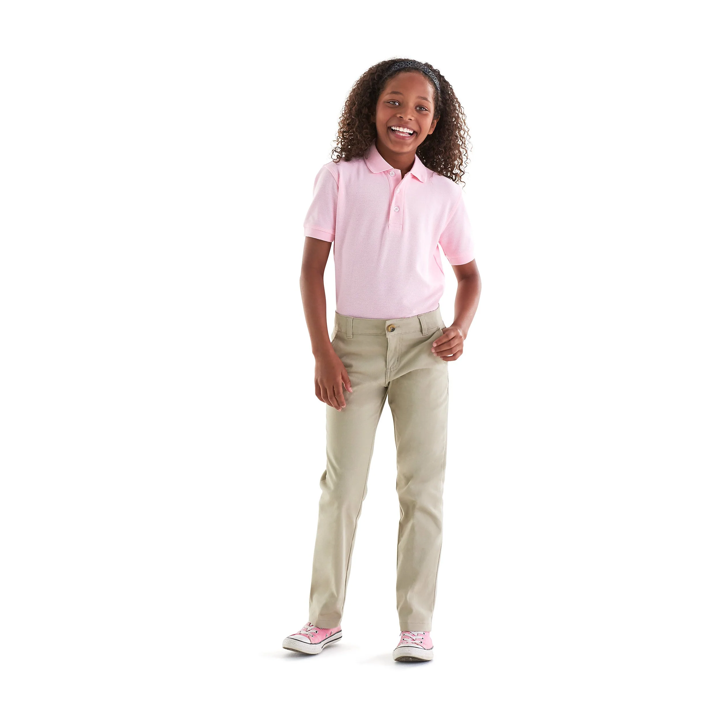 Carlsbad Prep Academy - Girls Stretch Twill Straight Leg Pants - Image 20