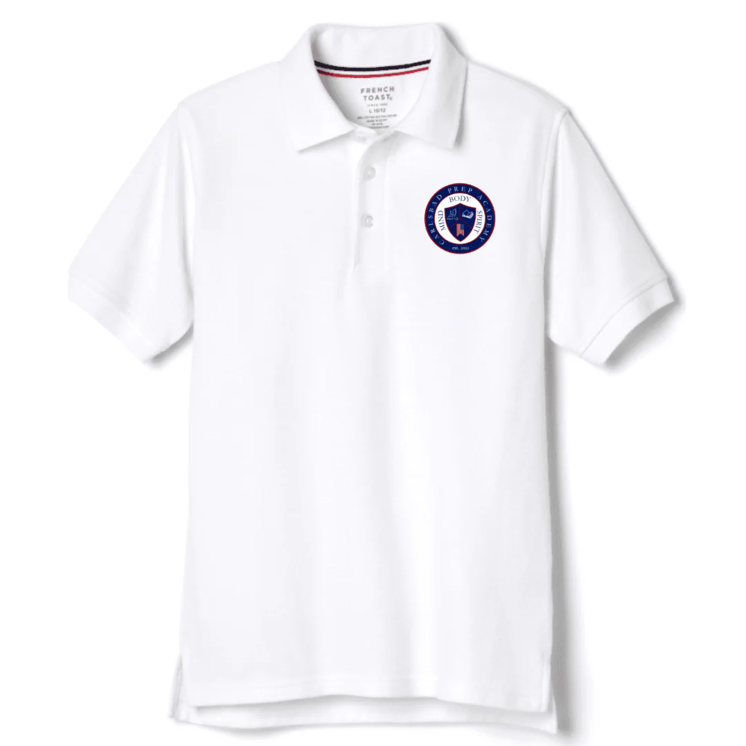 Carlsbad Prep Academy - Short Sleeve Pique Polo - Kids - Image 3