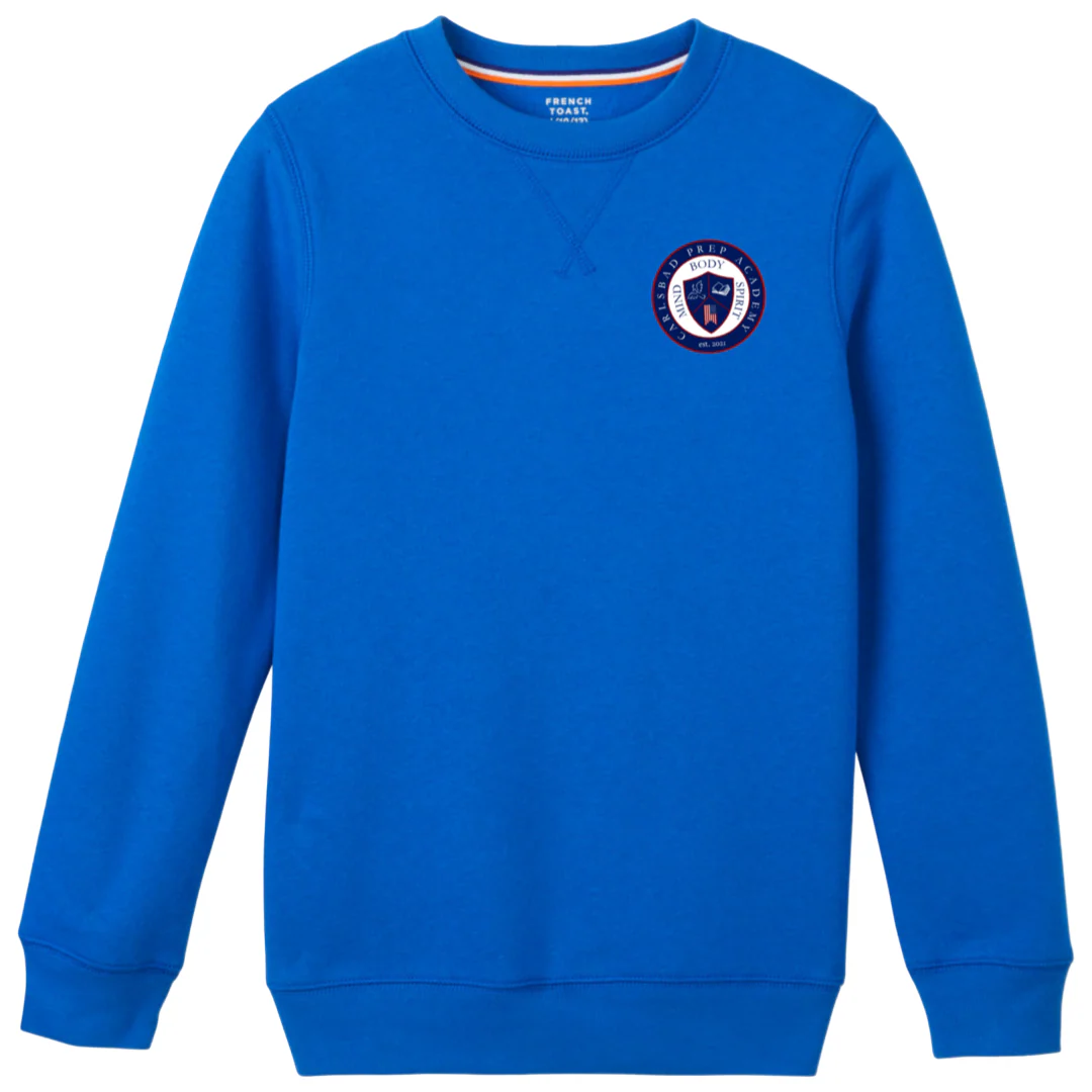 Carlsbad Prep Academy Spirit-Wear - Co-Ed Youth / Adult Crewneck Fleece Sweatshirt - Image 3