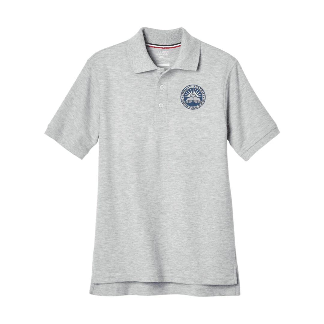 Codman Academy Grey Short Sleeve Polo - Adult