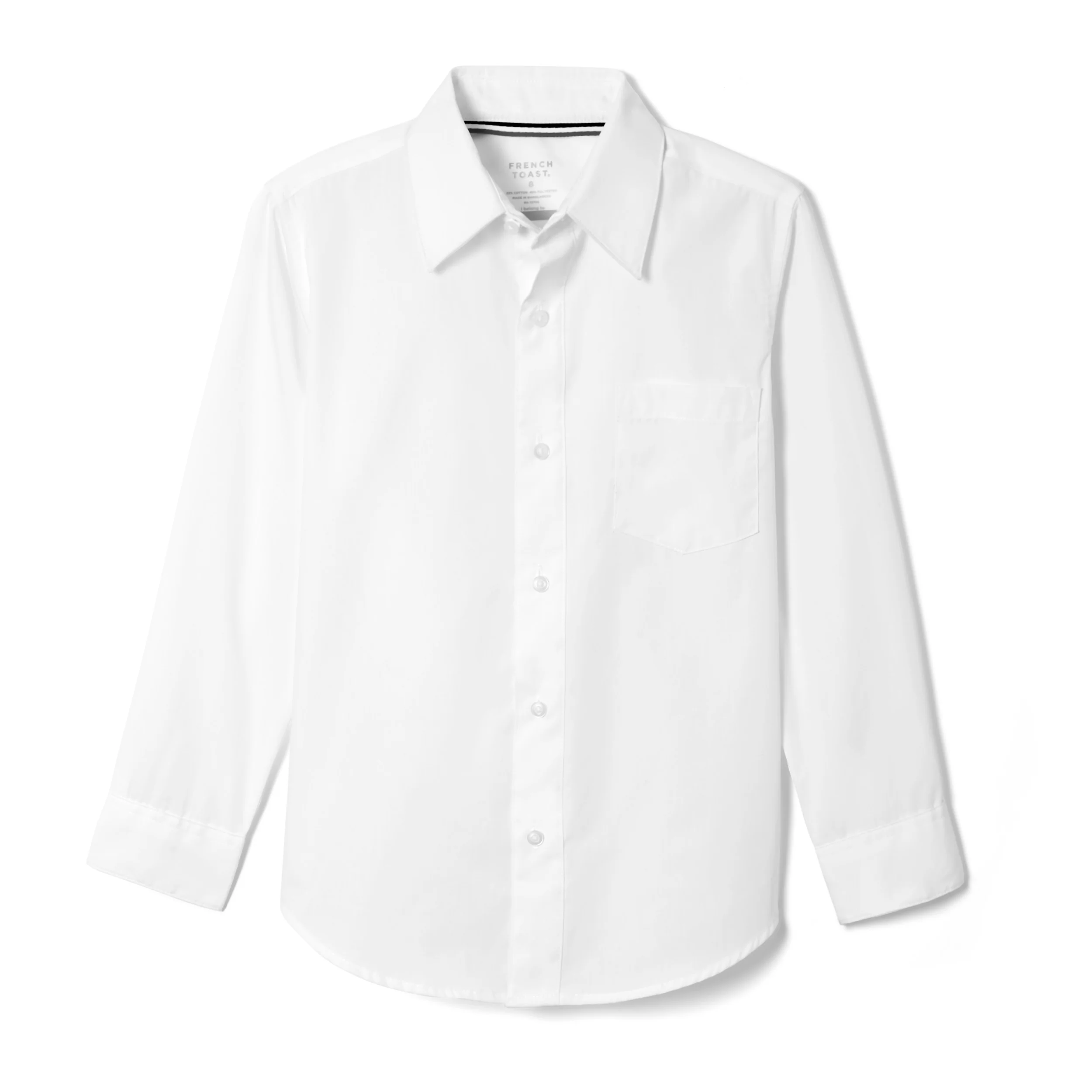 Husky Long Sleeve Dress Shirt - Image 3