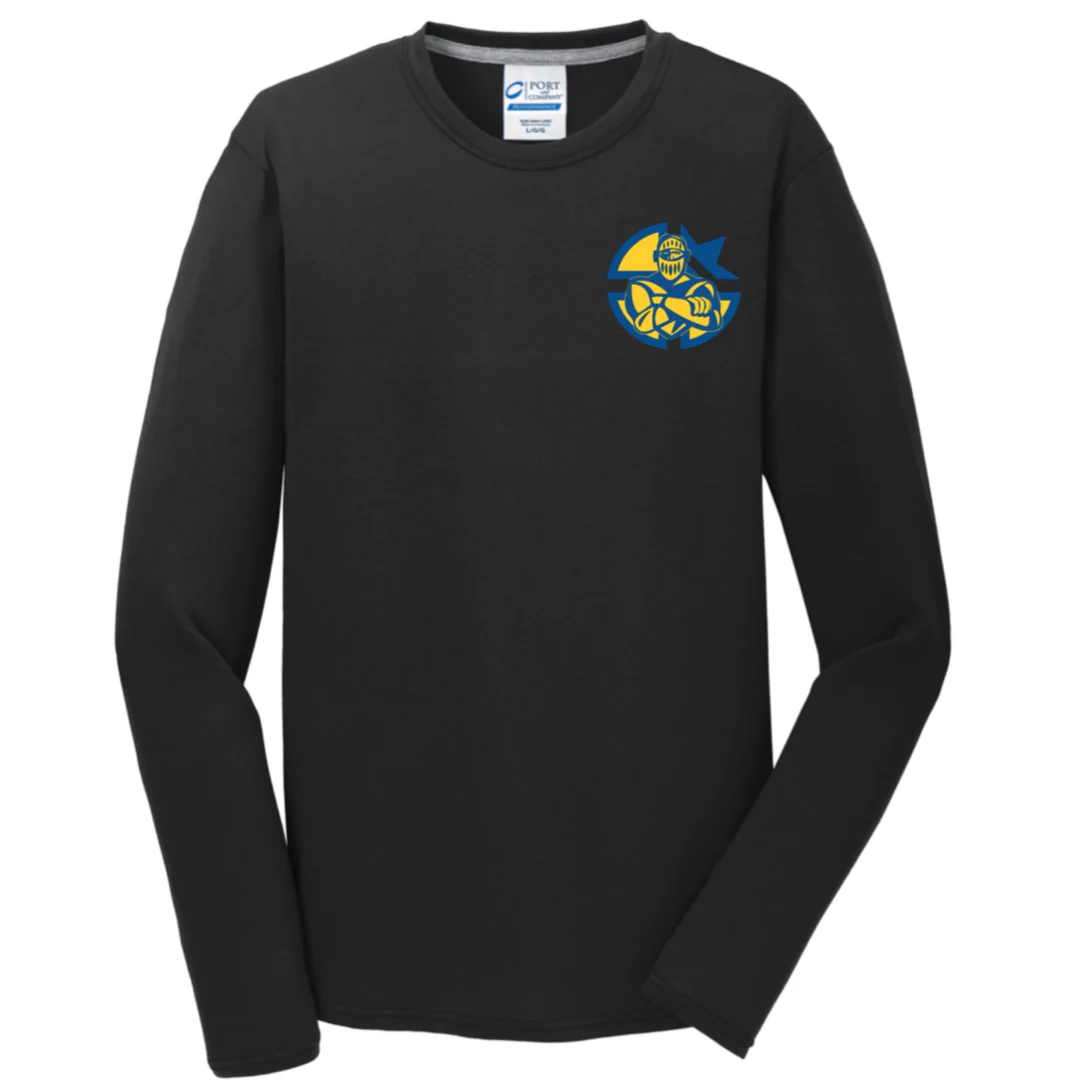 Cristo Rey HS Spirit-Wear - Port & Company Co-Ed Long Sleeve Performance T-Shirts - Image 3