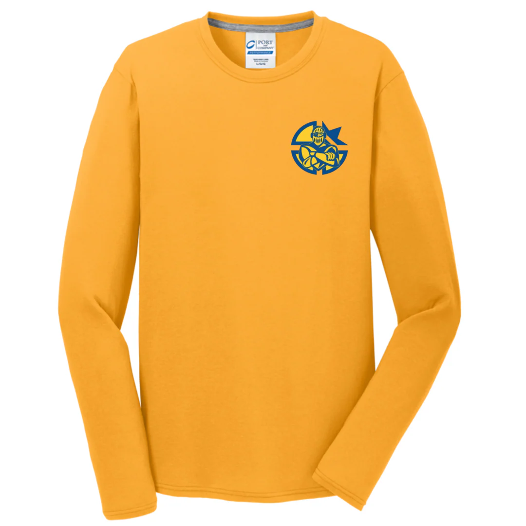 Cristo Rey HS Spirit-Wear - Port & Company Co-Ed Long Sleeve Performance T-Shirts - Image 4