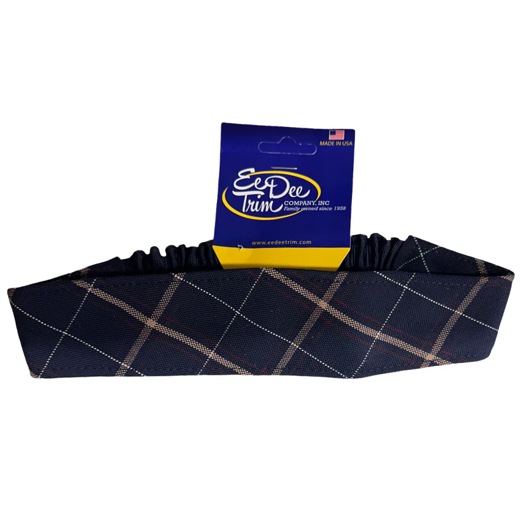 Elastic Headband - Plaid P6A