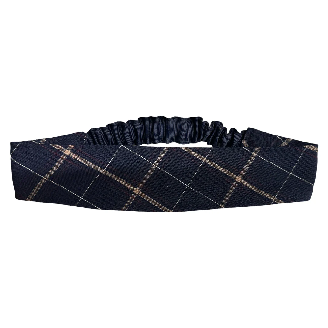 Elastic Headband - Plaid P6A - Image 2