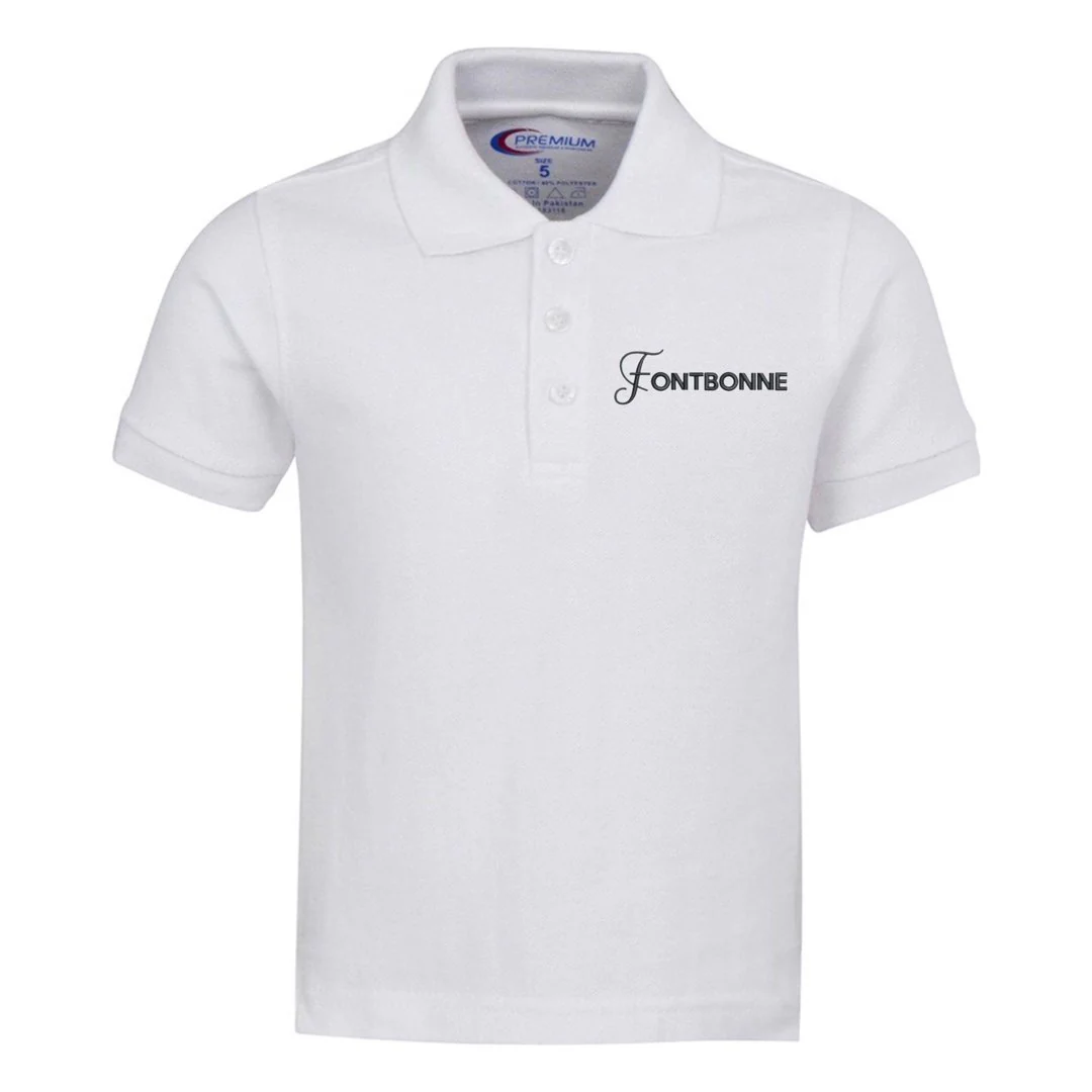 Fontbonne - Premium Short Sleeve Polo - Adult - Image 2