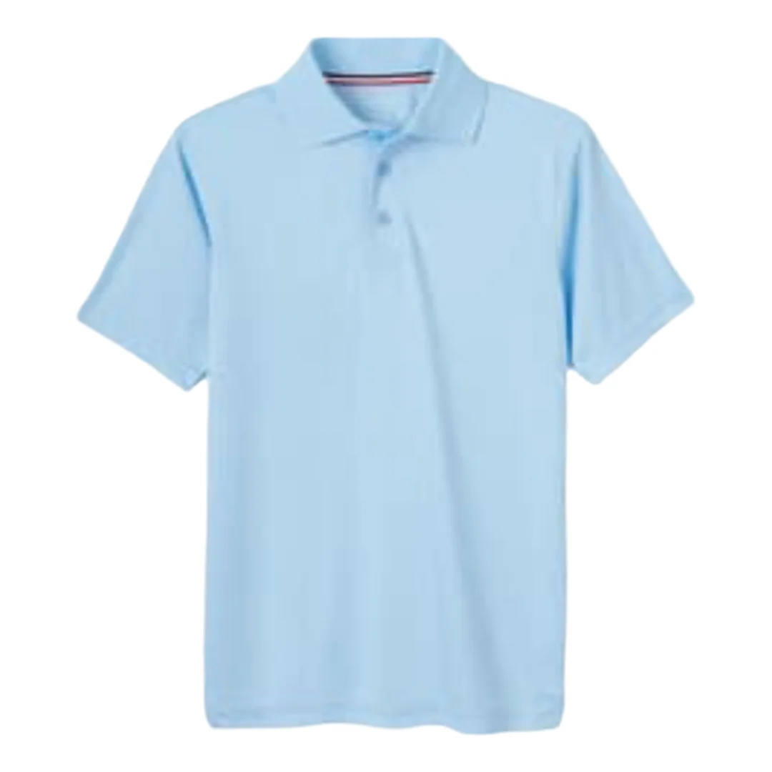 French Toast Adult Short Sleeve Moisture Wicking Polo - Image 16