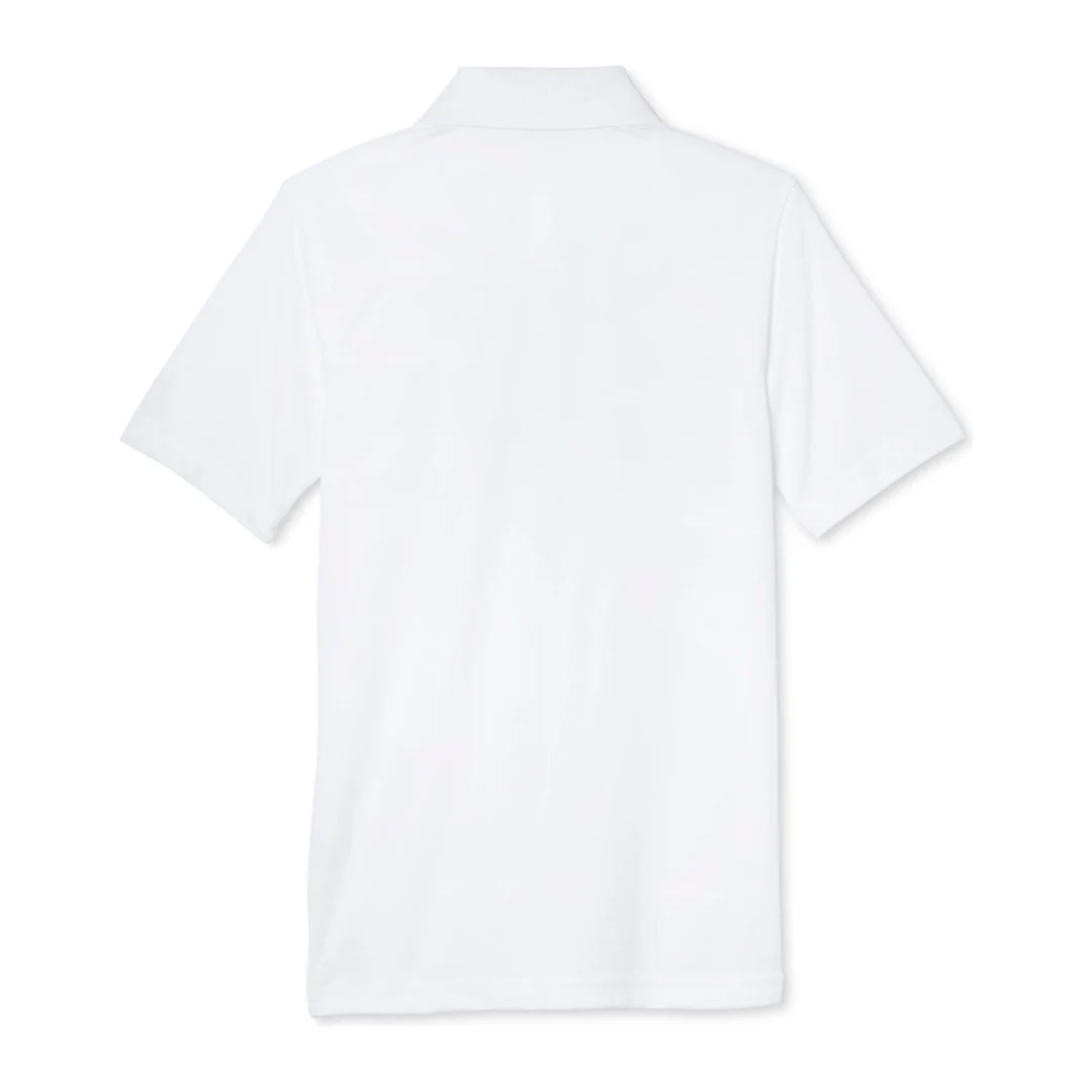 French Toast Adult Short Sleeve Moisture Wicking Polo - Image 4