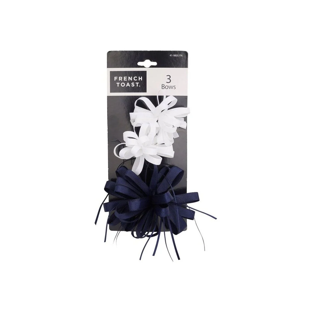 Loop Bow Barrettes 3 Pack - Image 3