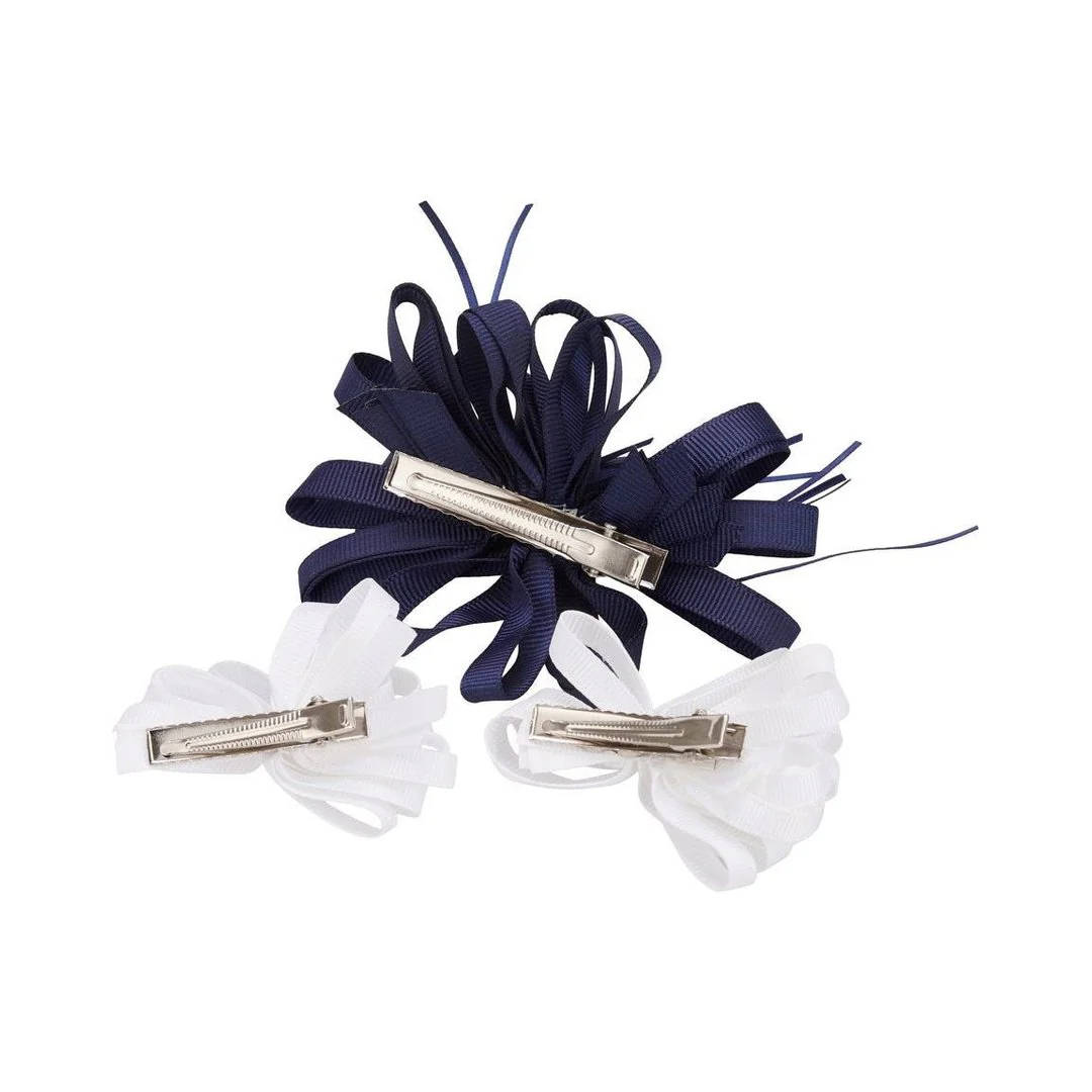 Loop Bow Barrettes 3 Pack - Image 4