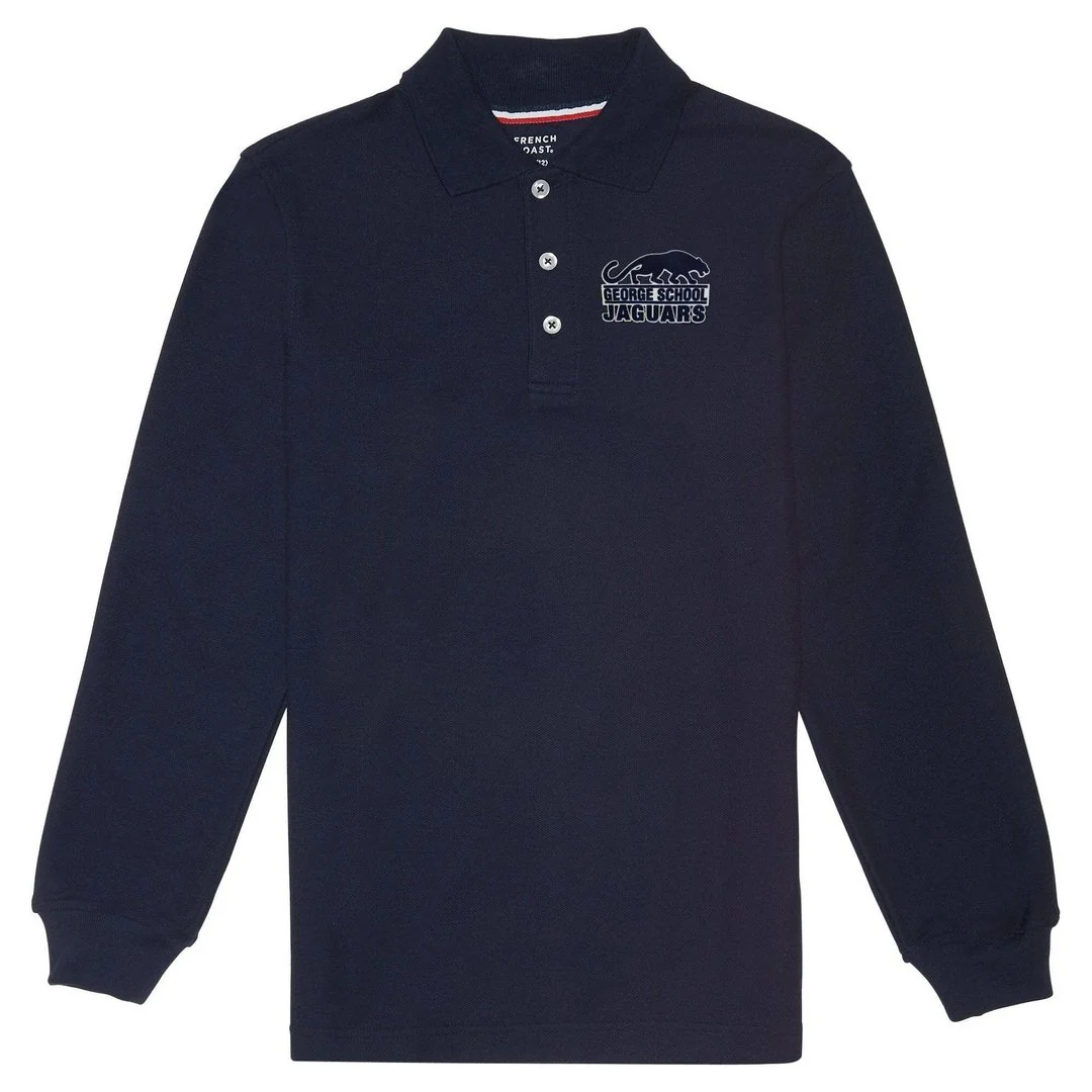 George Elementary Long Sleeve Polo - Kids