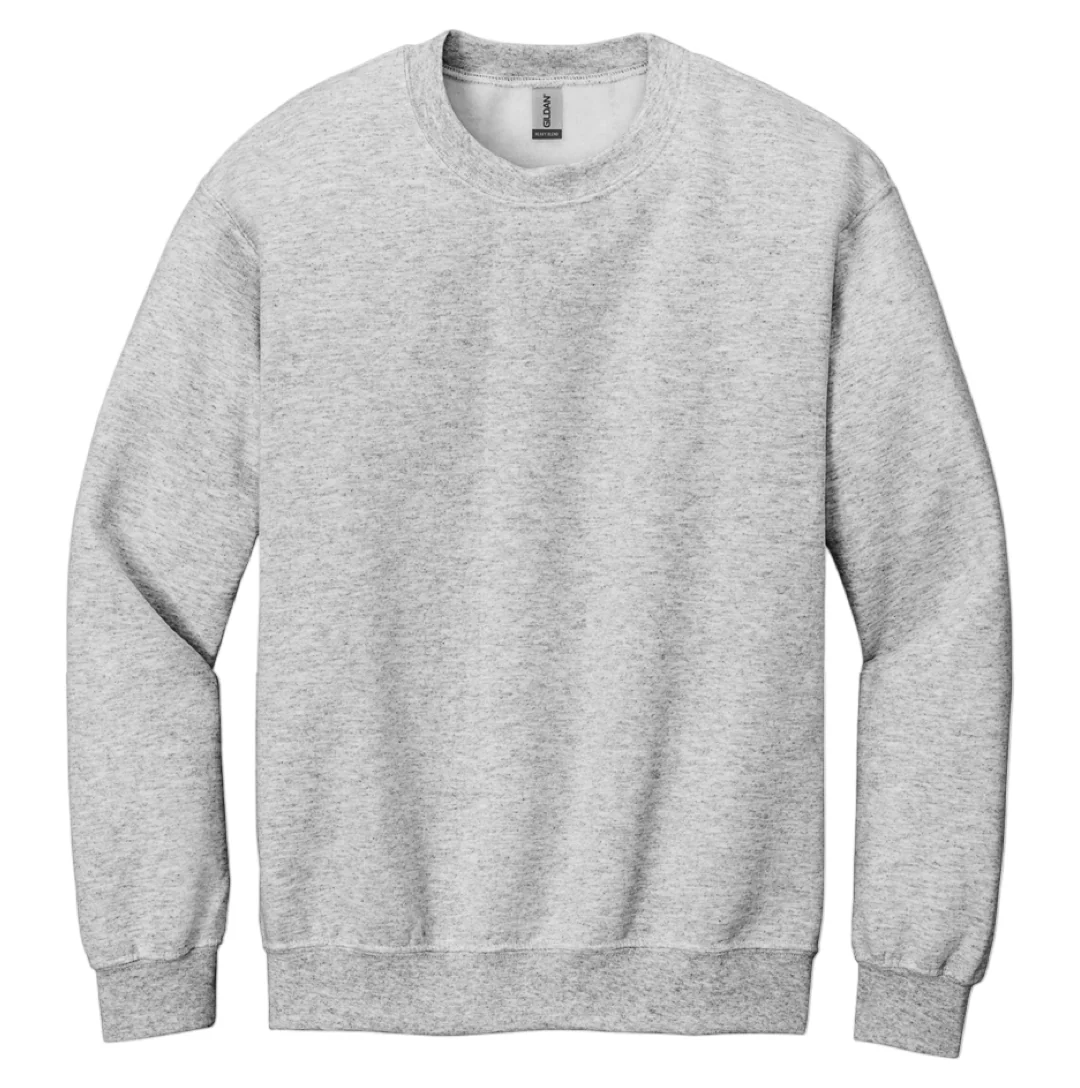 Gildan - Adult  Crew Sweatshirt  - Ash Grey