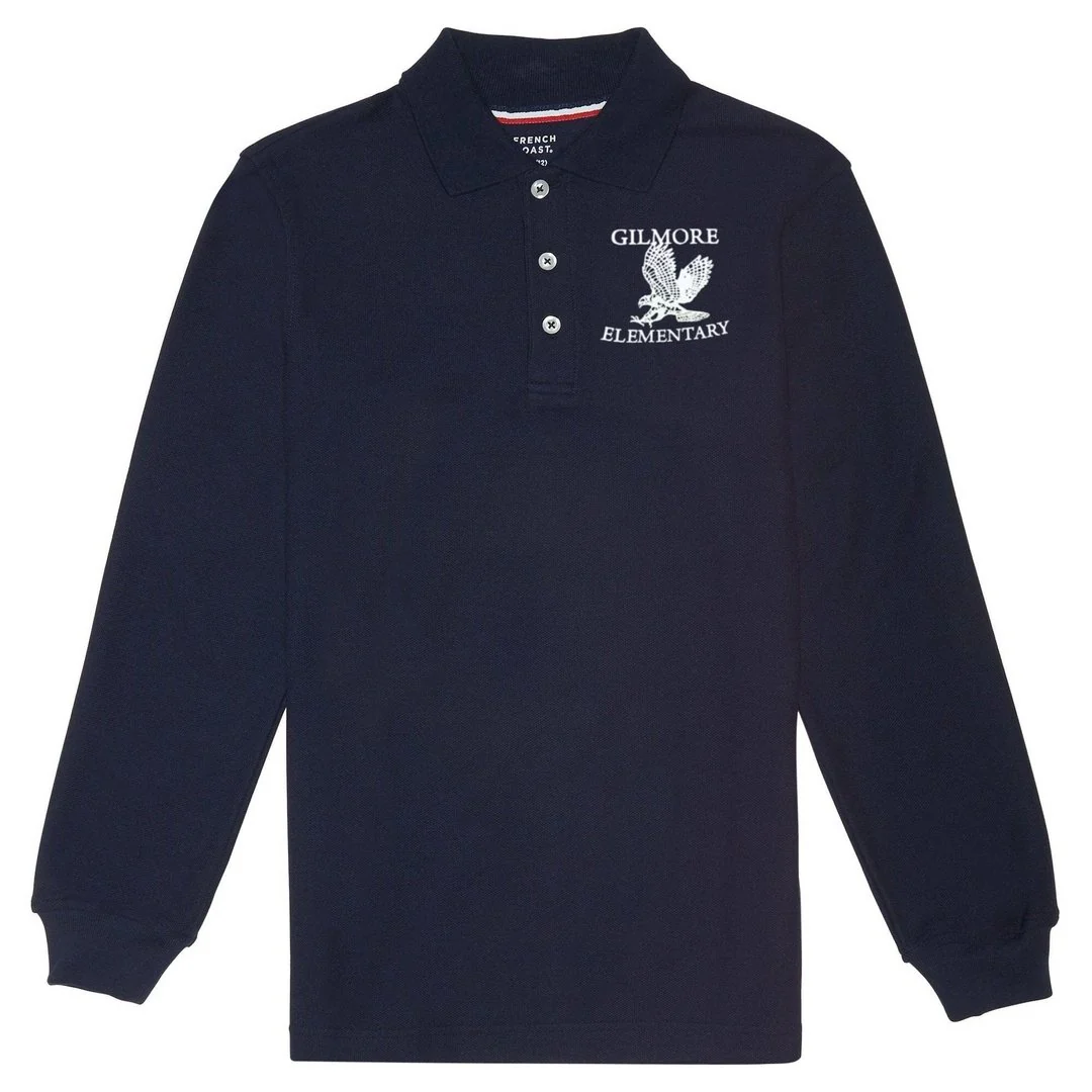 Gilmore Elementary Long Sleeve Polo - Adult
