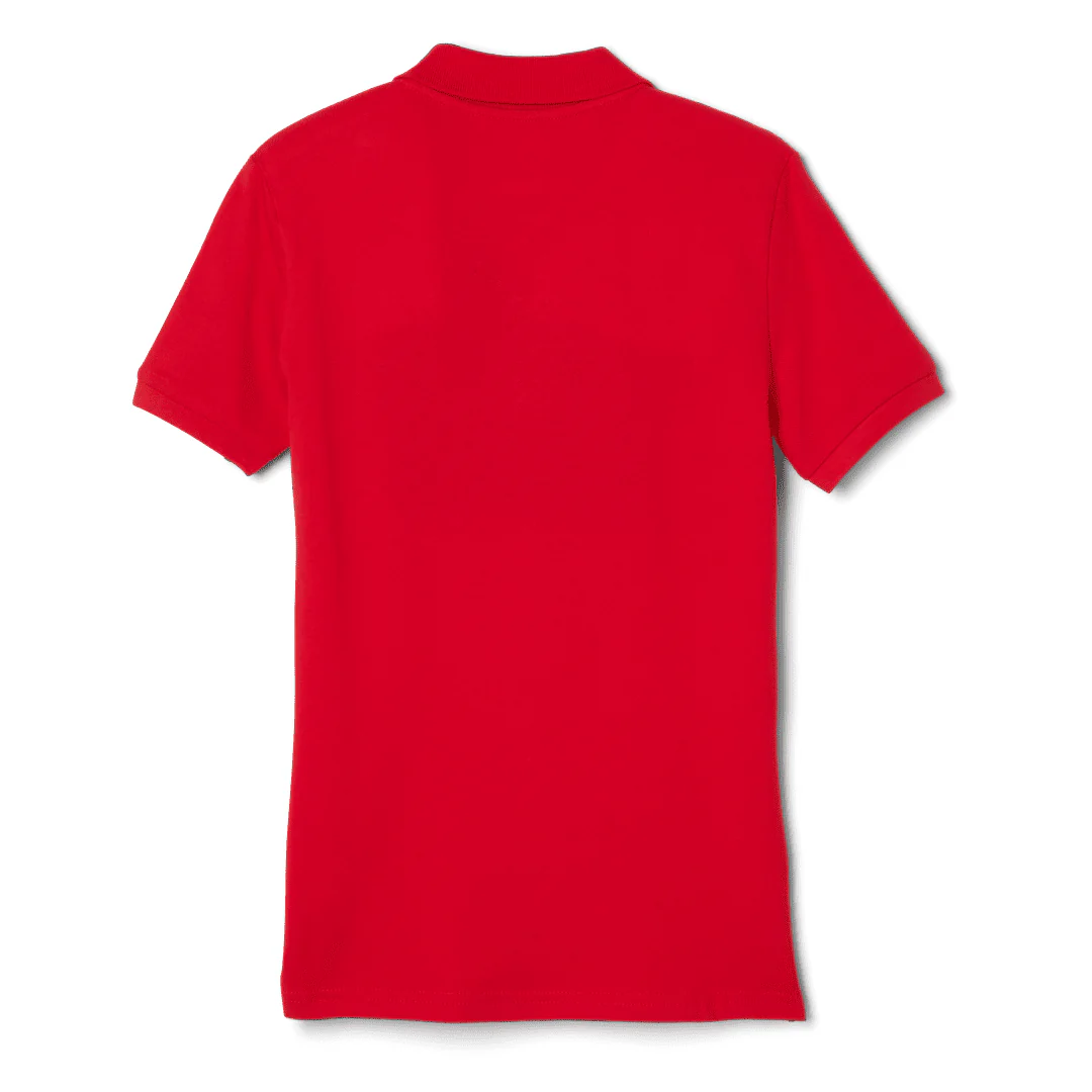 Girl's Short Sleeve Stretch Pique Polo - Image 11
