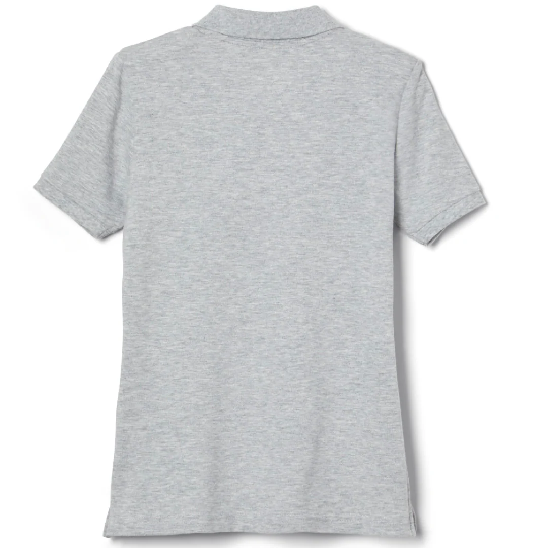 Girl's Short Sleeve Stretch Pique Polo - Image 21