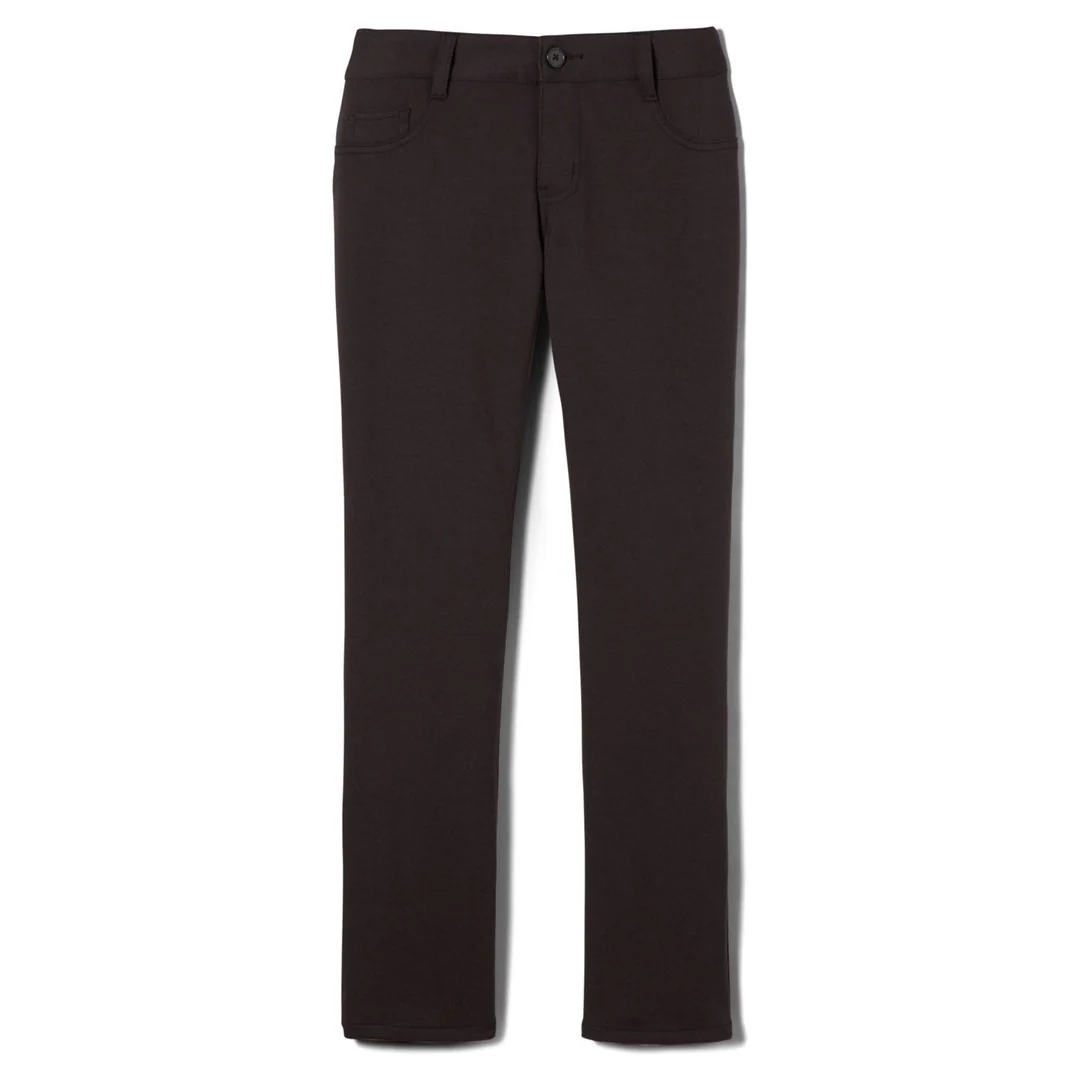 Girl's Skinny Stretch Ponte Knit Pants - Image 12