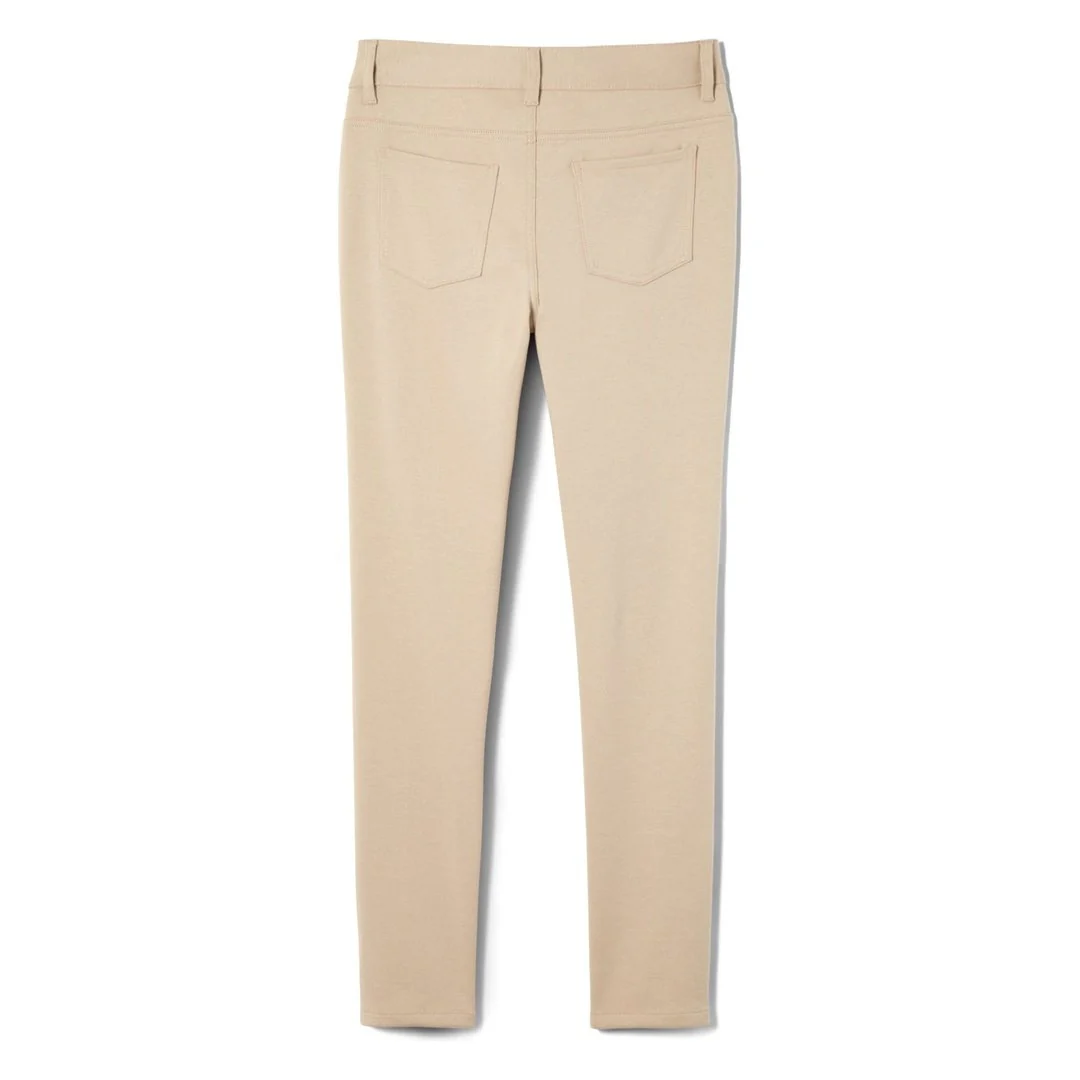 Girl's Skinny Stretch Ponte Knit Pants - Image 6