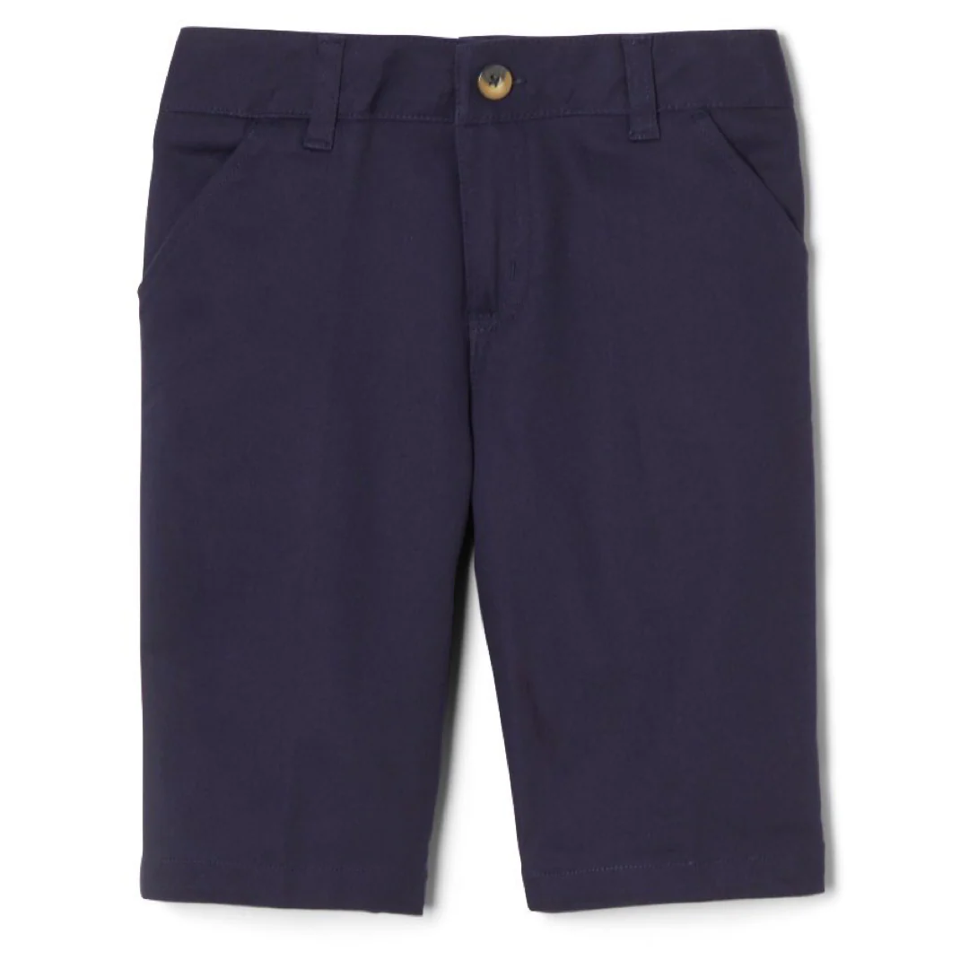 Girl's Stretch Twill Bermuda Shorts - Image 5