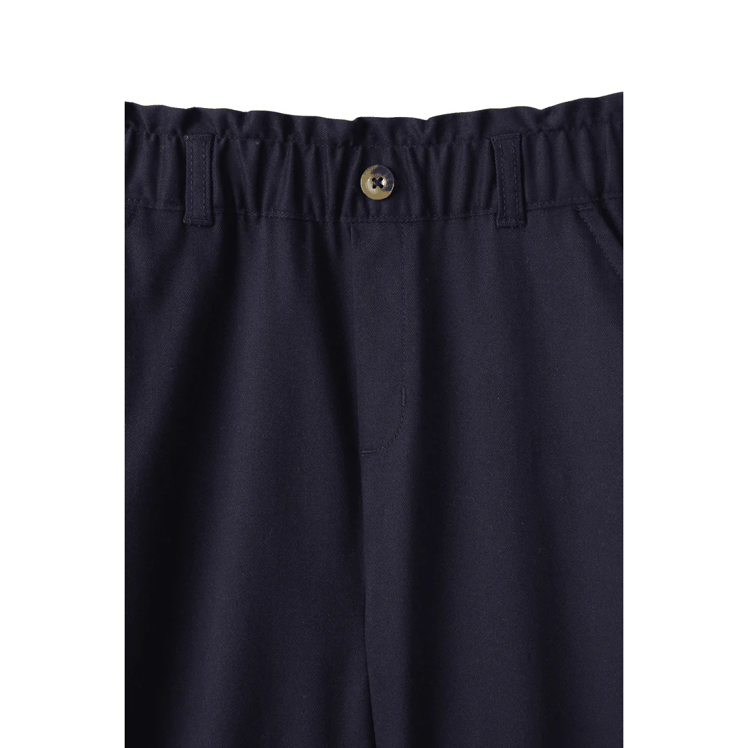 Girls Stretch Twill Jogger W/ Paper Bag Waist - Image 5