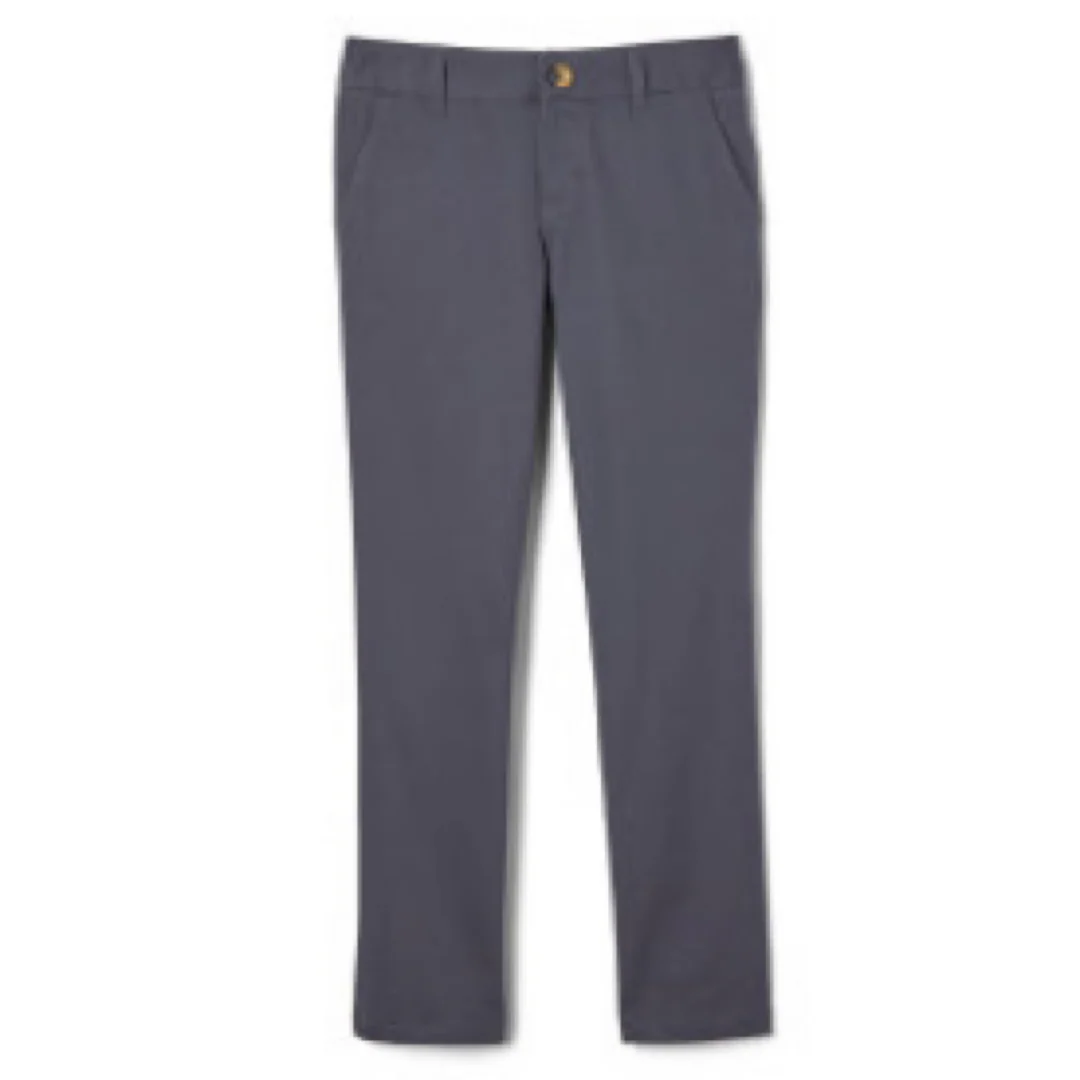 Girls Stretch Twill Straight Leg Pants - Image 16