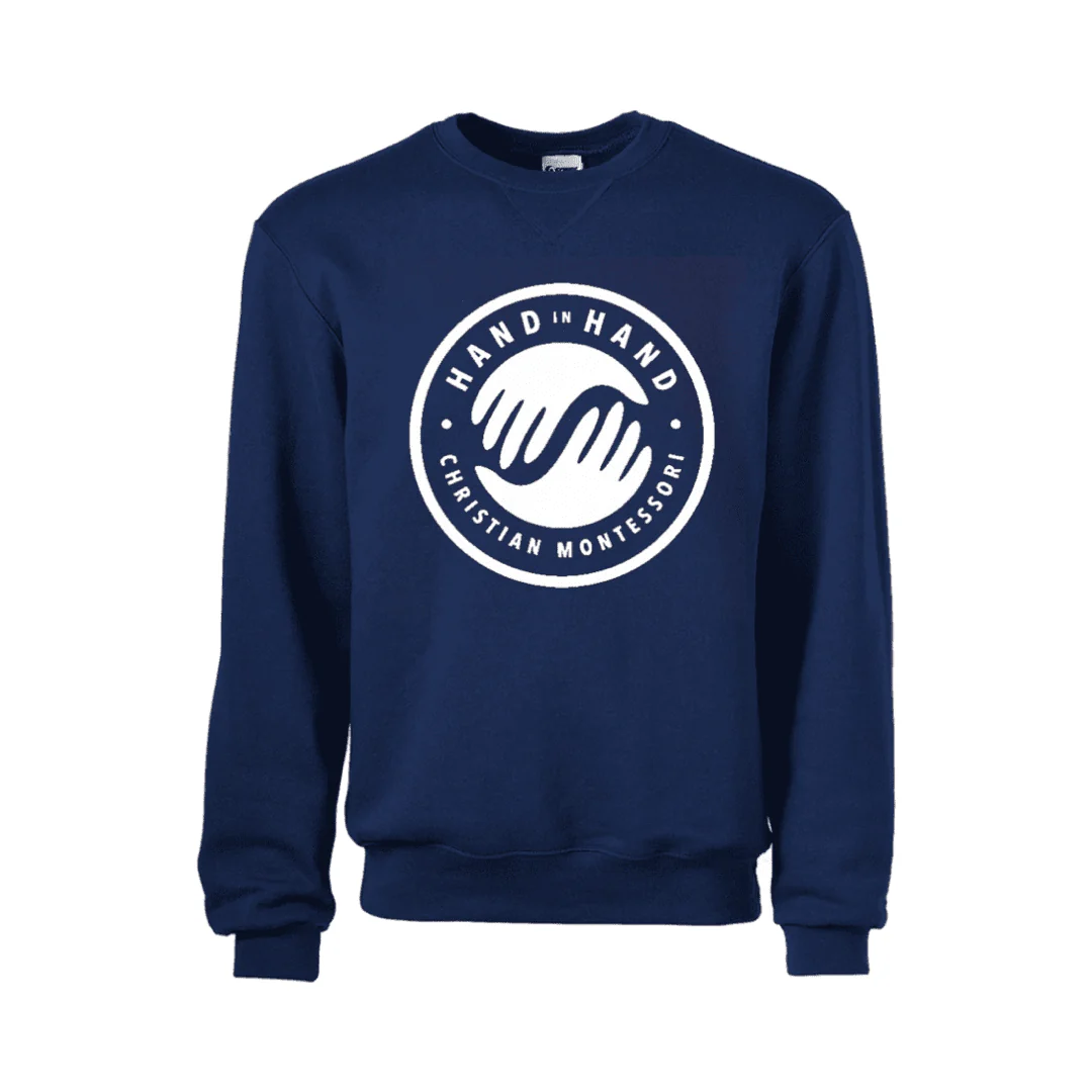 Hand In Hand - Crew Neck Fleece Sweatshirt -Kids