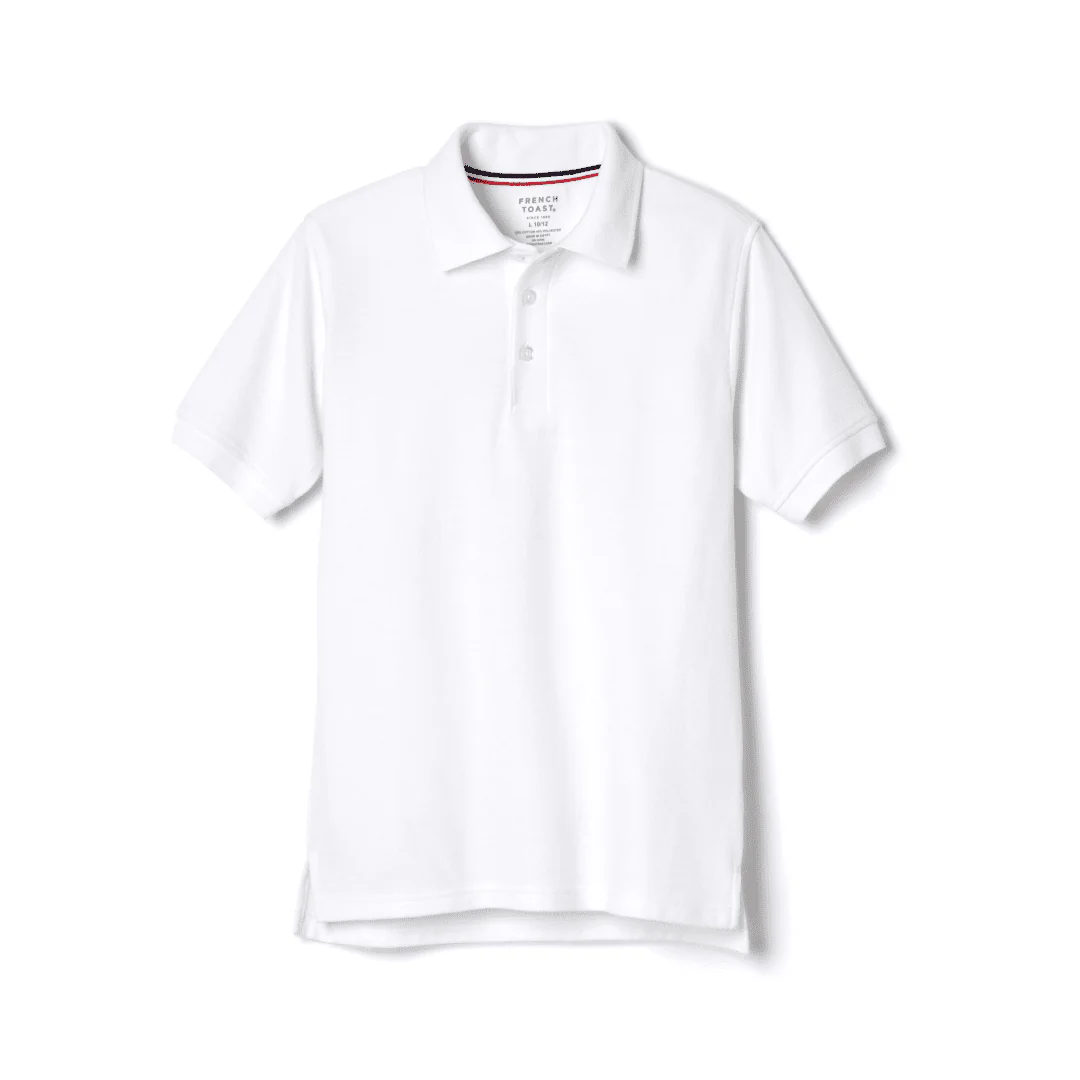 Harbor Christian Academy - CO-ED Short Sleeve Pique Polo - No logo - Image 3